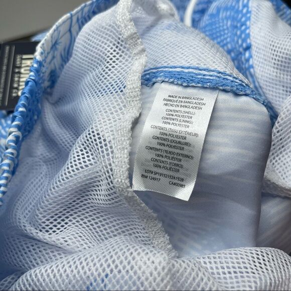 Trunks Surf & Swim Co Men's 7.75" San O Swim Trunks - Light Blue XL, Blue/Blue - Picture 4 of 10